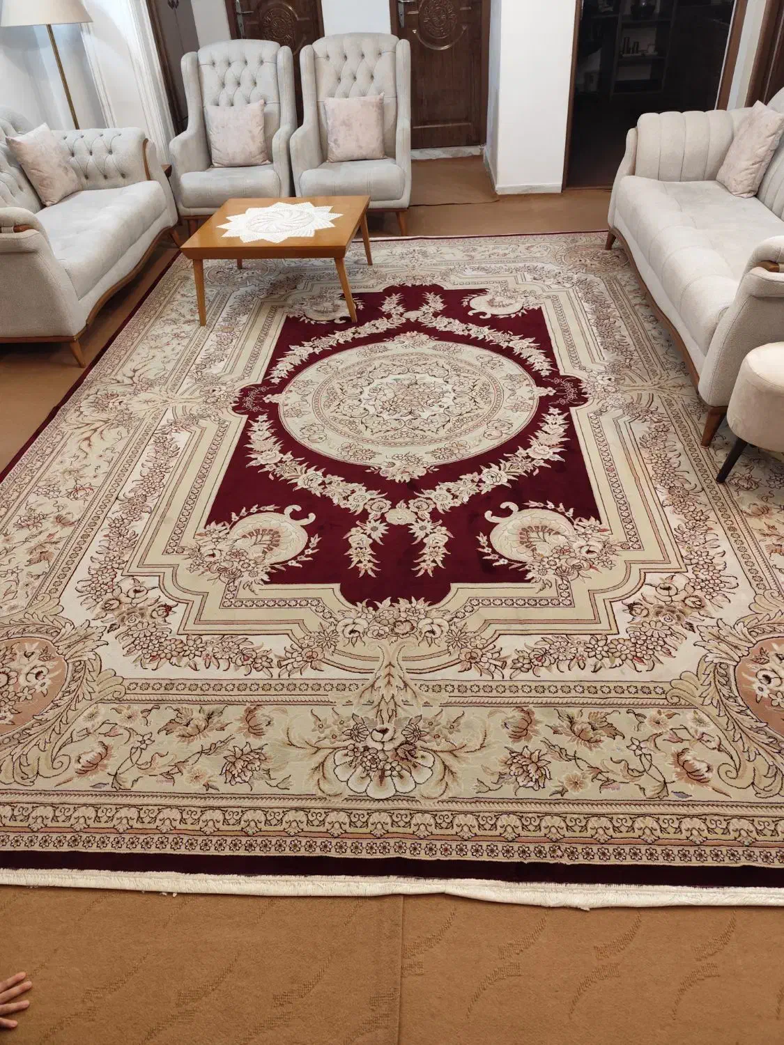 فرش ۹متری|فرش|لاهیجان, خمیر کلایه|دیوار