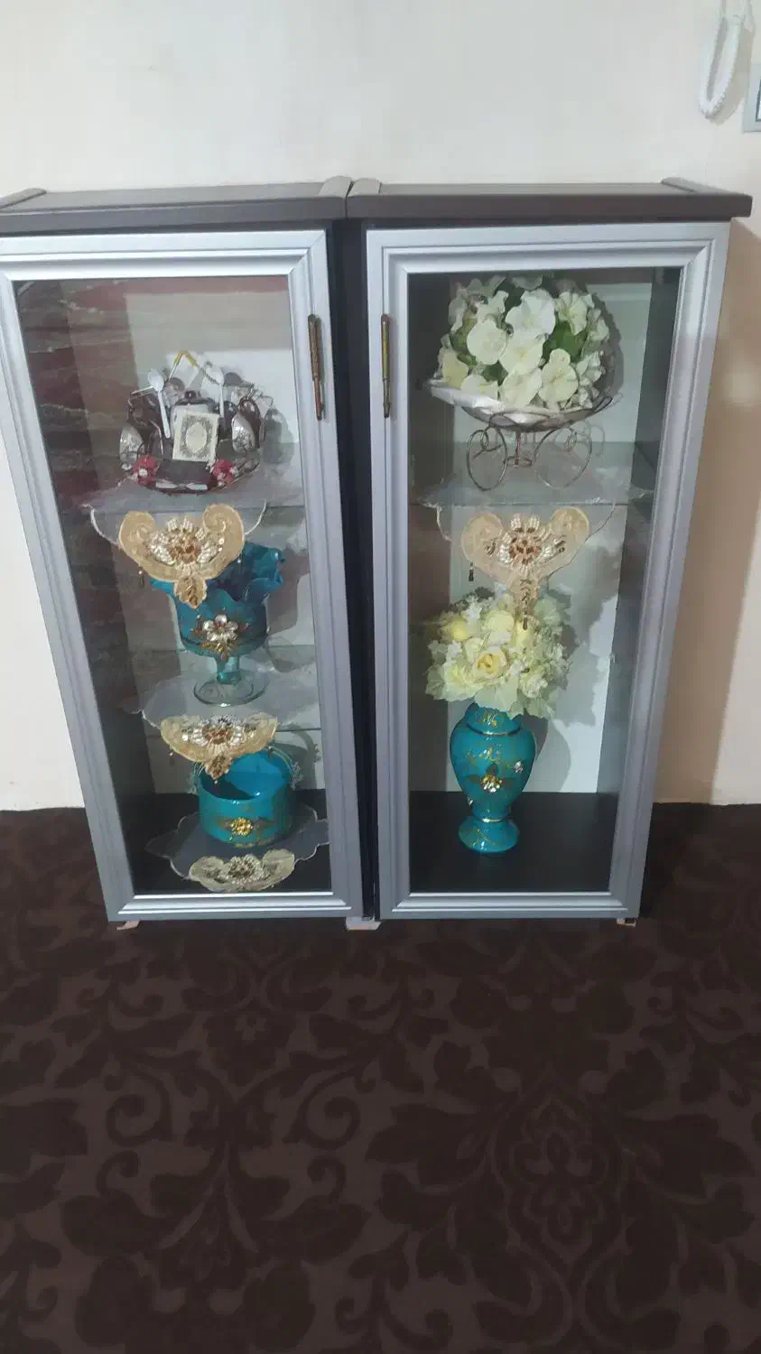 دو عدد بوفه|بوفه، ویترین، کنسول|سلماس, |دیوار