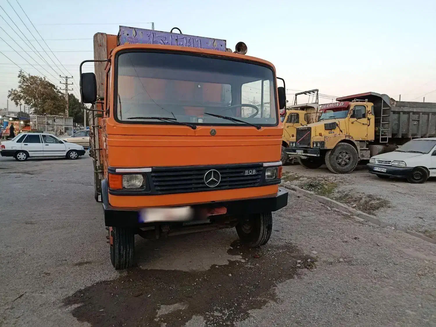 خاور ۸ تن ۸۰۸ مدل ۱۳۸۳ بدون تصادف|خودرو سنگین|تبریز, |دیوار