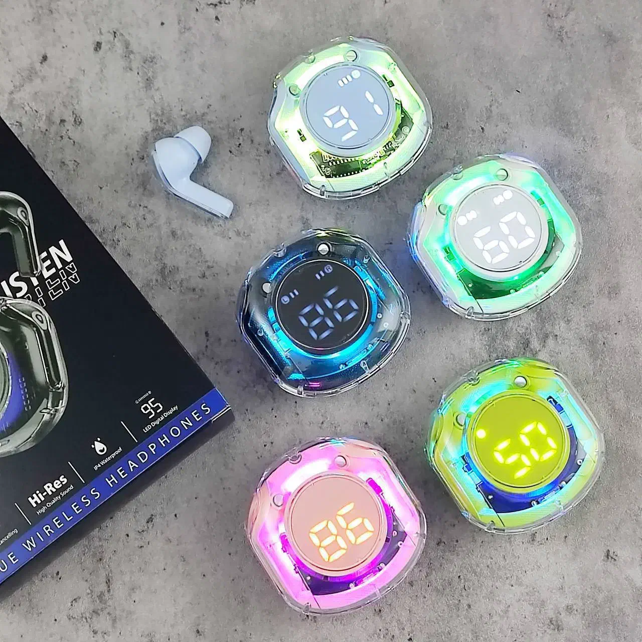 هندزفری بلوتوث شیشه‌ای Ultrapods|لوازم جانبی موبایل و تبلت|بانه, |دیوار