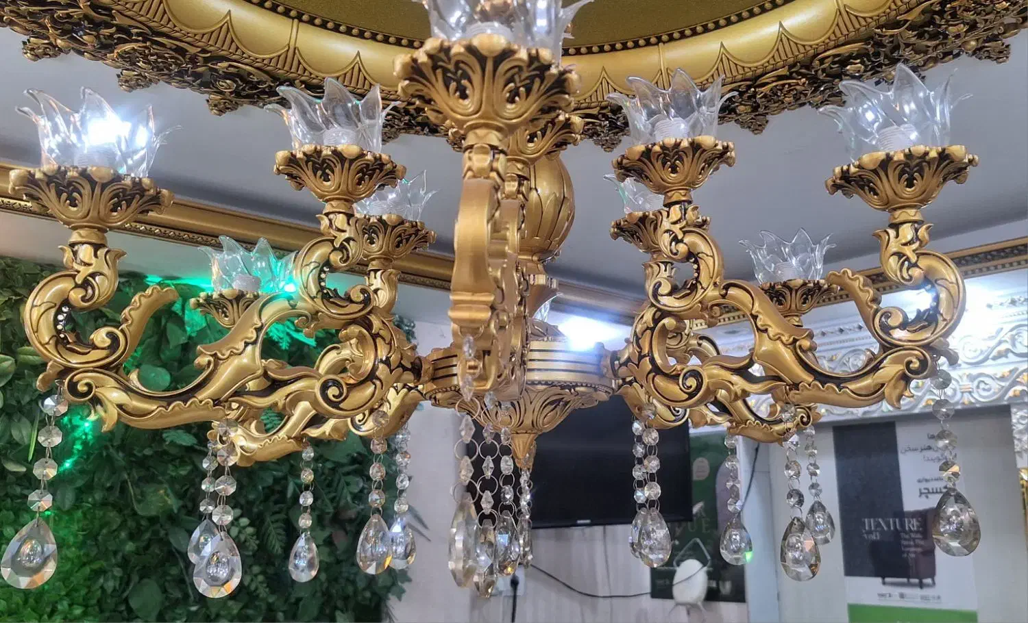 لوستر اقساط|لوستر و چراغ آویز|اهواز, گلستان|دیوار