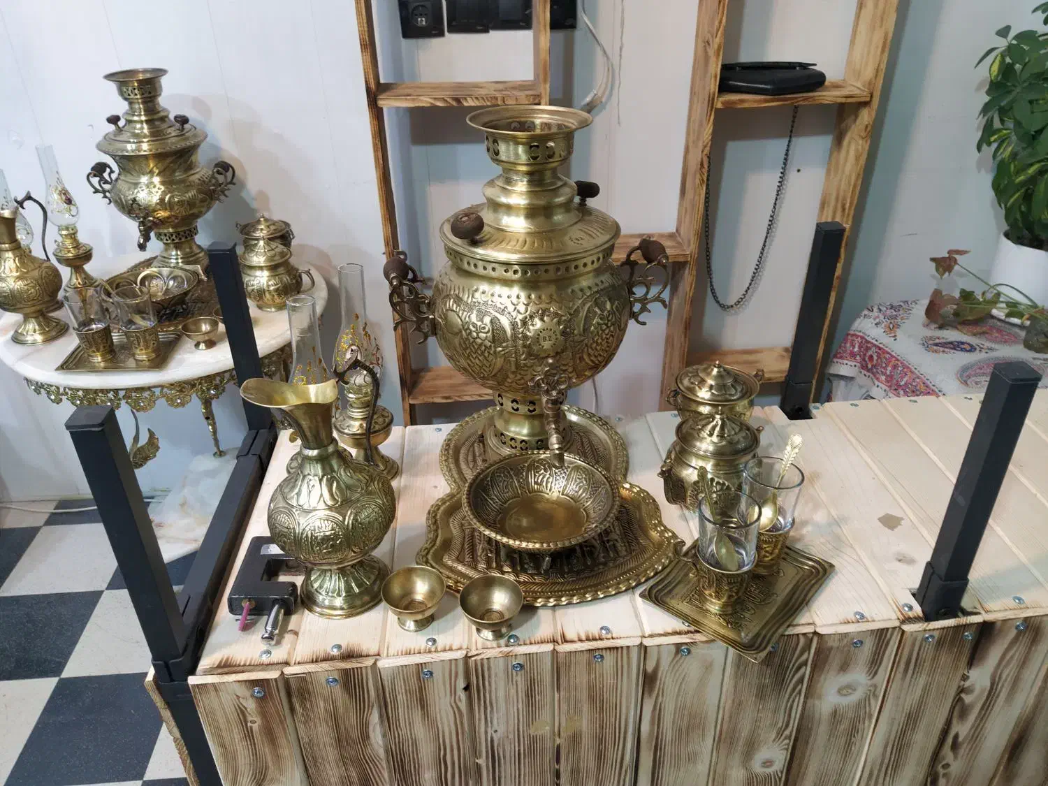 سماور|سماور، چای‌ساز، قهوه‌ساز|یاسوج, |دیوار