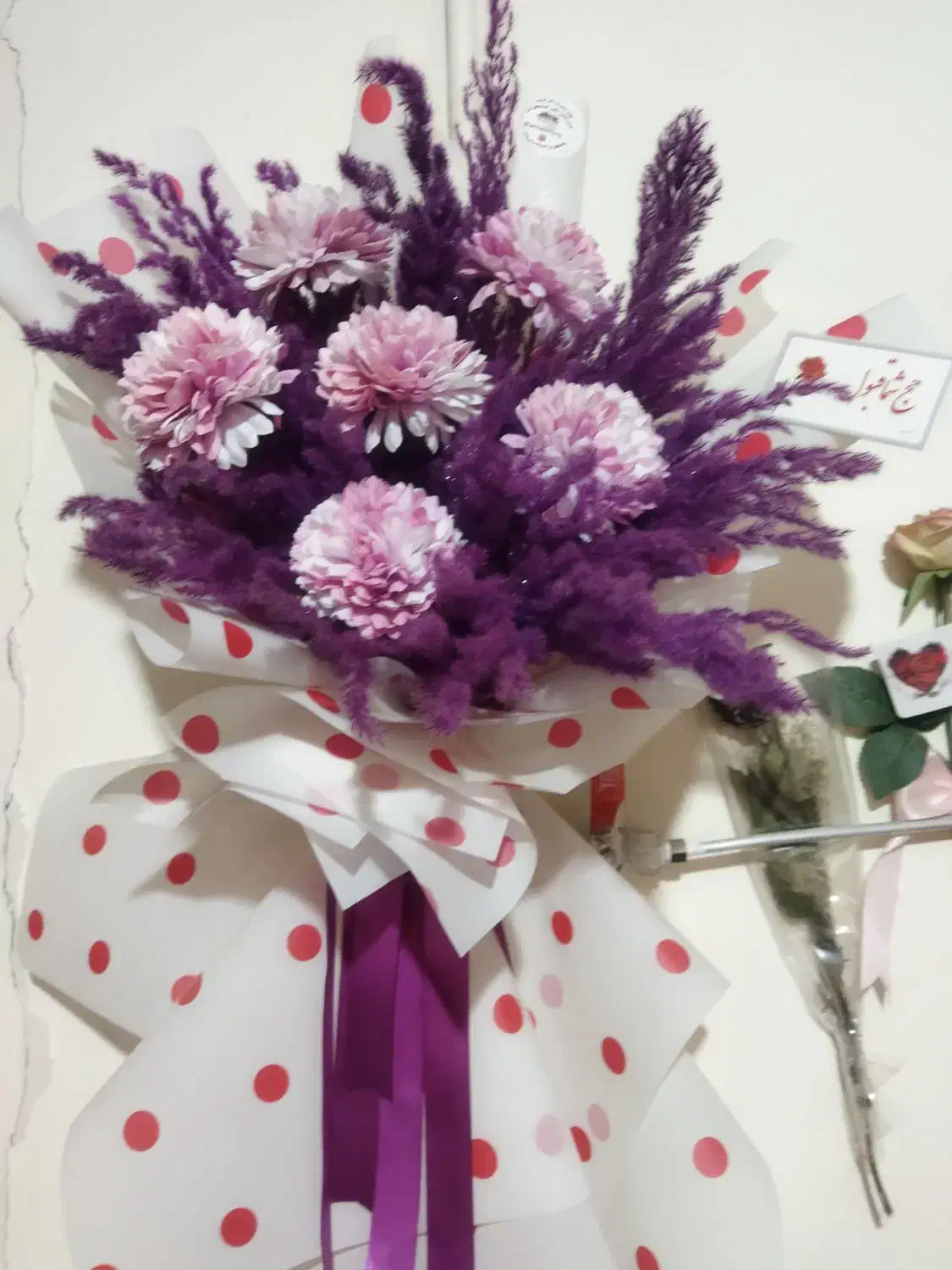 دسته گل مصنوعی در حدنو|گل مصنوعی|پرند, فاز ۶|دیوار