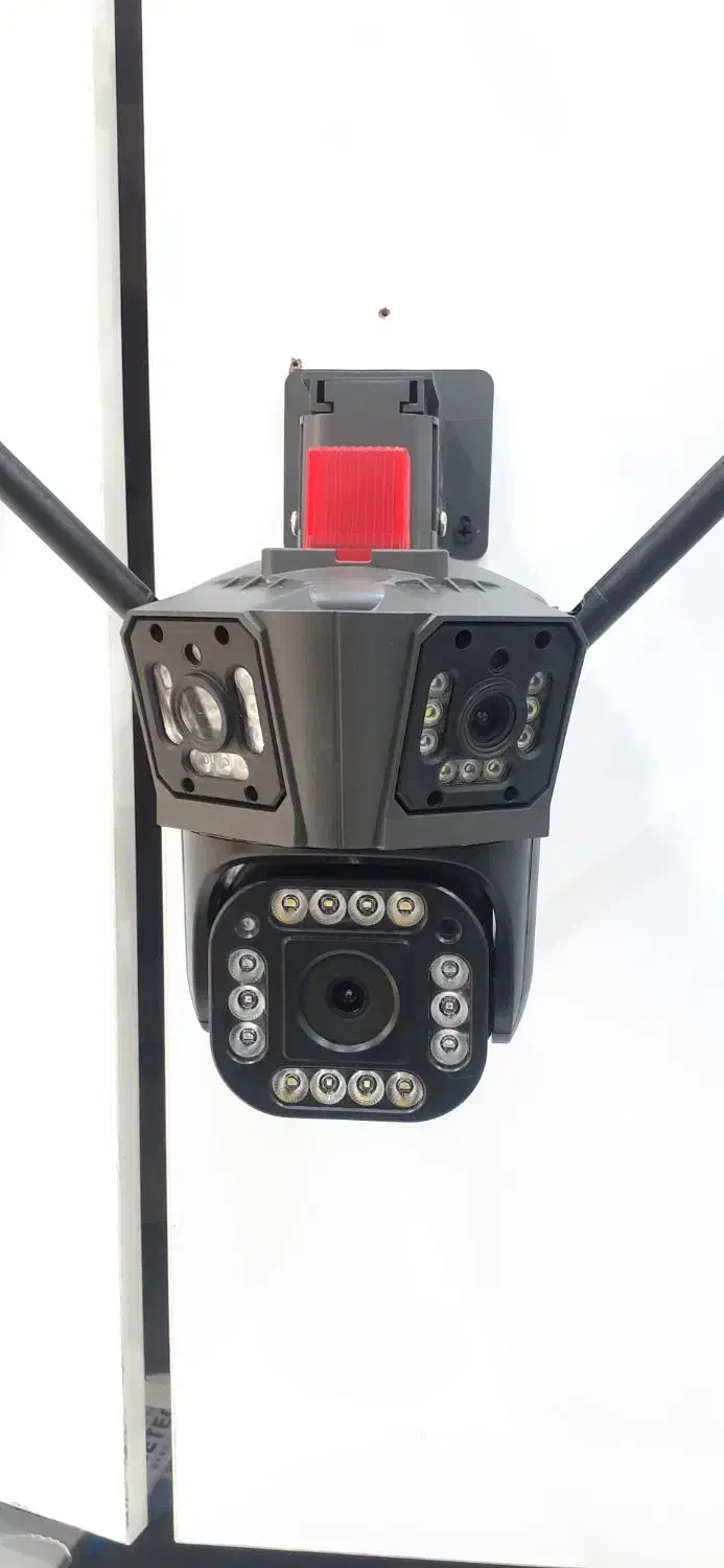 دوربین ۳ لنز سیمکارتی   بدون نیاز به نصاب ۳۶۰ درجه|دوربین مداربسته|شیراز, گلکوب|دیوار