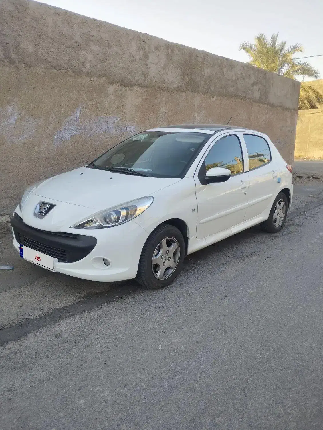 207 پانا سفید 403|خودرو سواری و وانت|بم, |دیوار