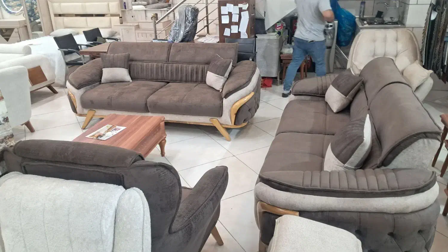 مبل ترند مینیمال &لارین جدید و جذاب /»|مبلمان خانگی و میز عسلی|تبریز, |دیوار