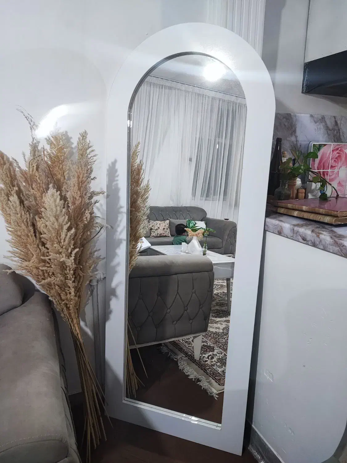 آیینه قدی مدل گنبدی،نو|آینه|یزد, |دیوار