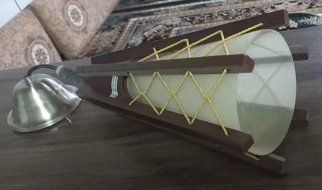 لوستر سقفی تک شعله|لوستر و چراغ آویز|شوشتر, |دیوار