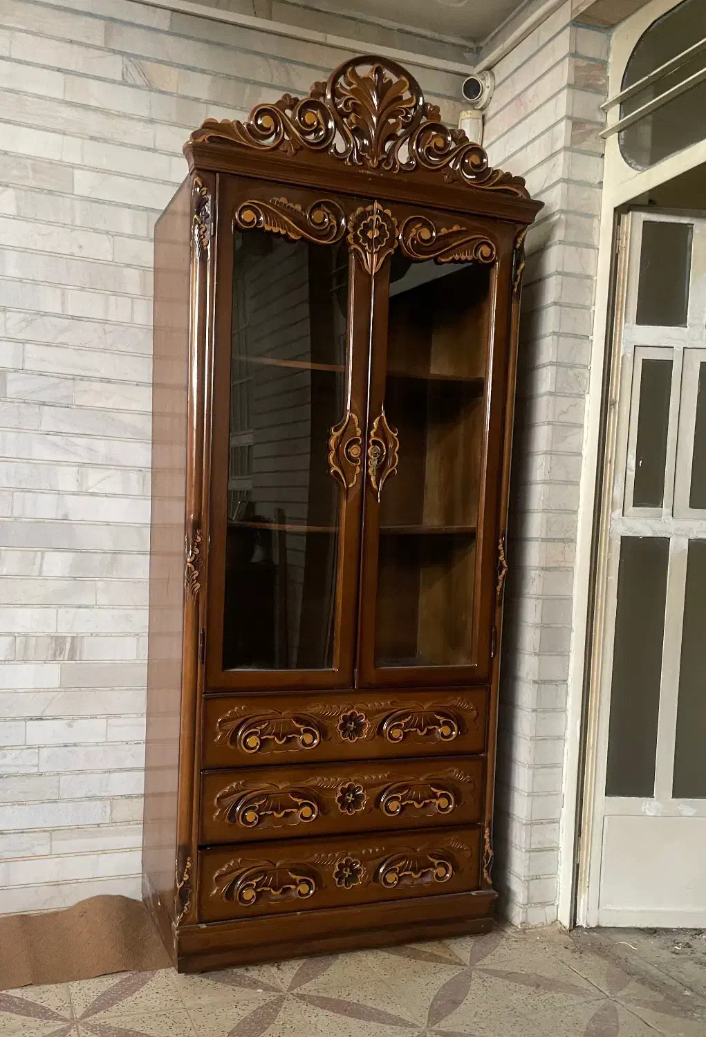 کمد بوفه چوبی درجه یک با کشو|بوفه، ویترین، کنسول|اندیمشک, |دیوار