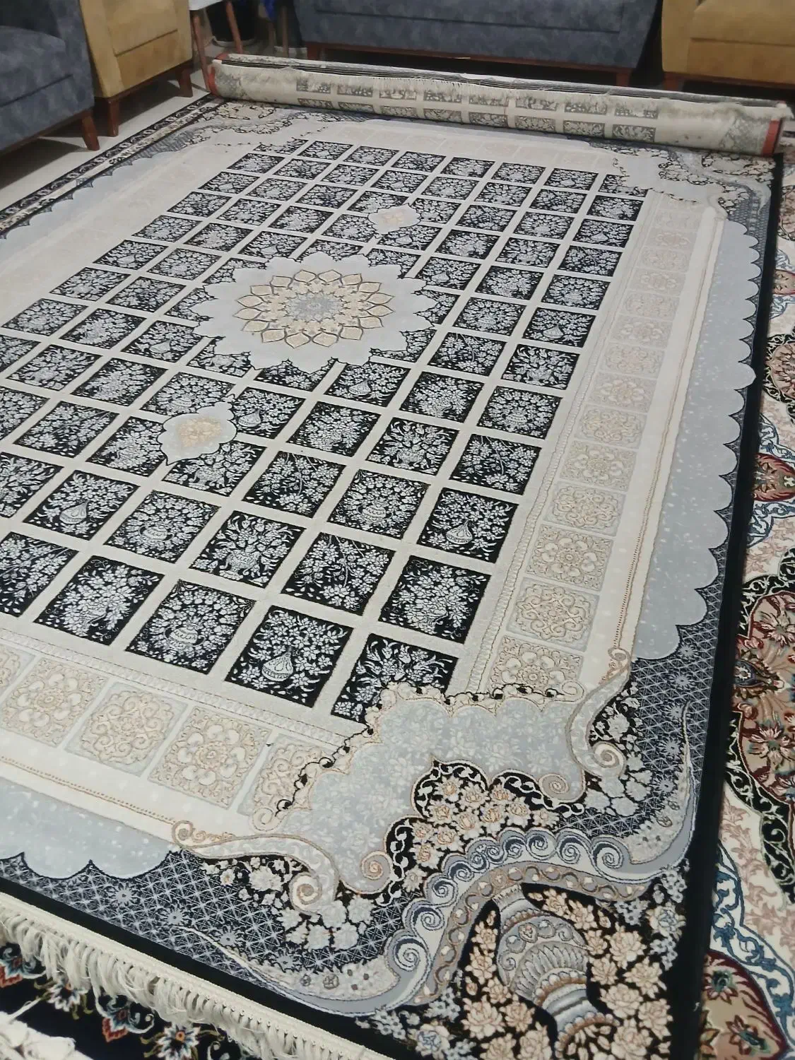 فرش ۹متری جفت قیمت دوتاش ۱۹|فرش|بجنورد, |دیوار