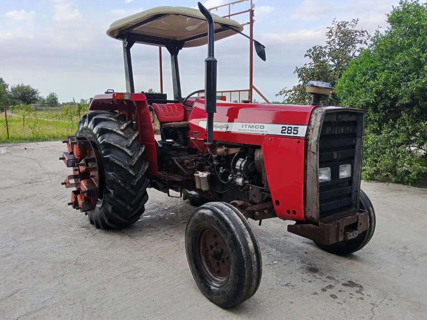 تراکتور فرگوسن ۲۸۵ با ادوات کامل|خودرو سنگین|بهشهر, |دیوار