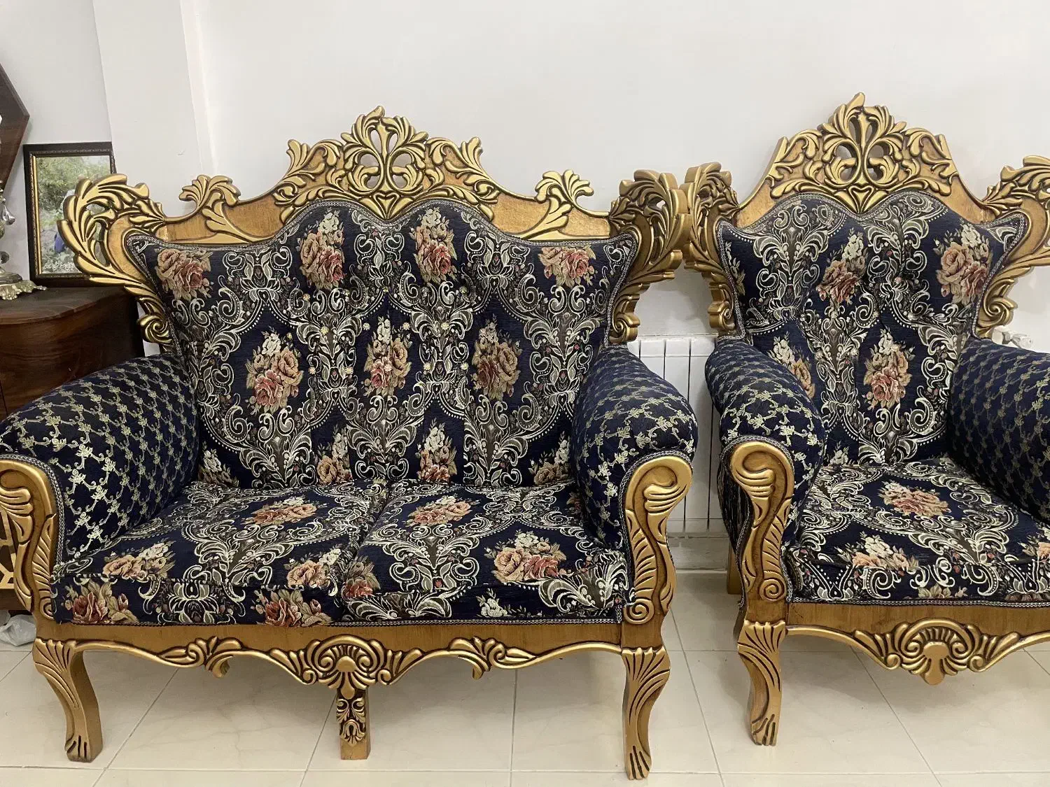 مبل استیل 9 نفره|مبلمان خانگی و میز عسلی|تهران, لویزان|دیوار