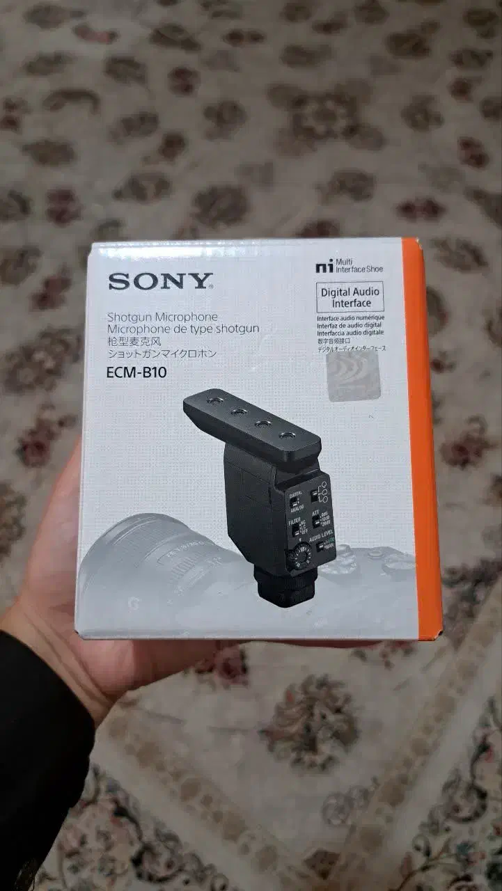 میکروفن شاتگان سونی مدل Sony ECM-B10|دوربین عکاسی و فیلم‌برداری|مشهد, احمدآباد|دیوار