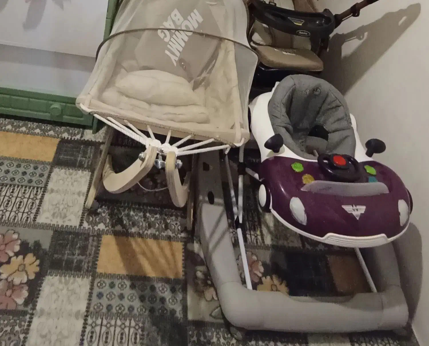 گهواره ننو و رورورئک|اسباب و اثاث بچه|محمدشهر, کوی بهار|دیوار