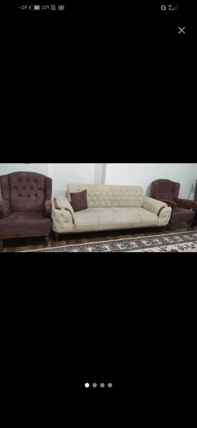 مبل 8 نفره|مبلمان خانگی و میز عسلی|مهاباد (آذربایجان غربی), |دیوار