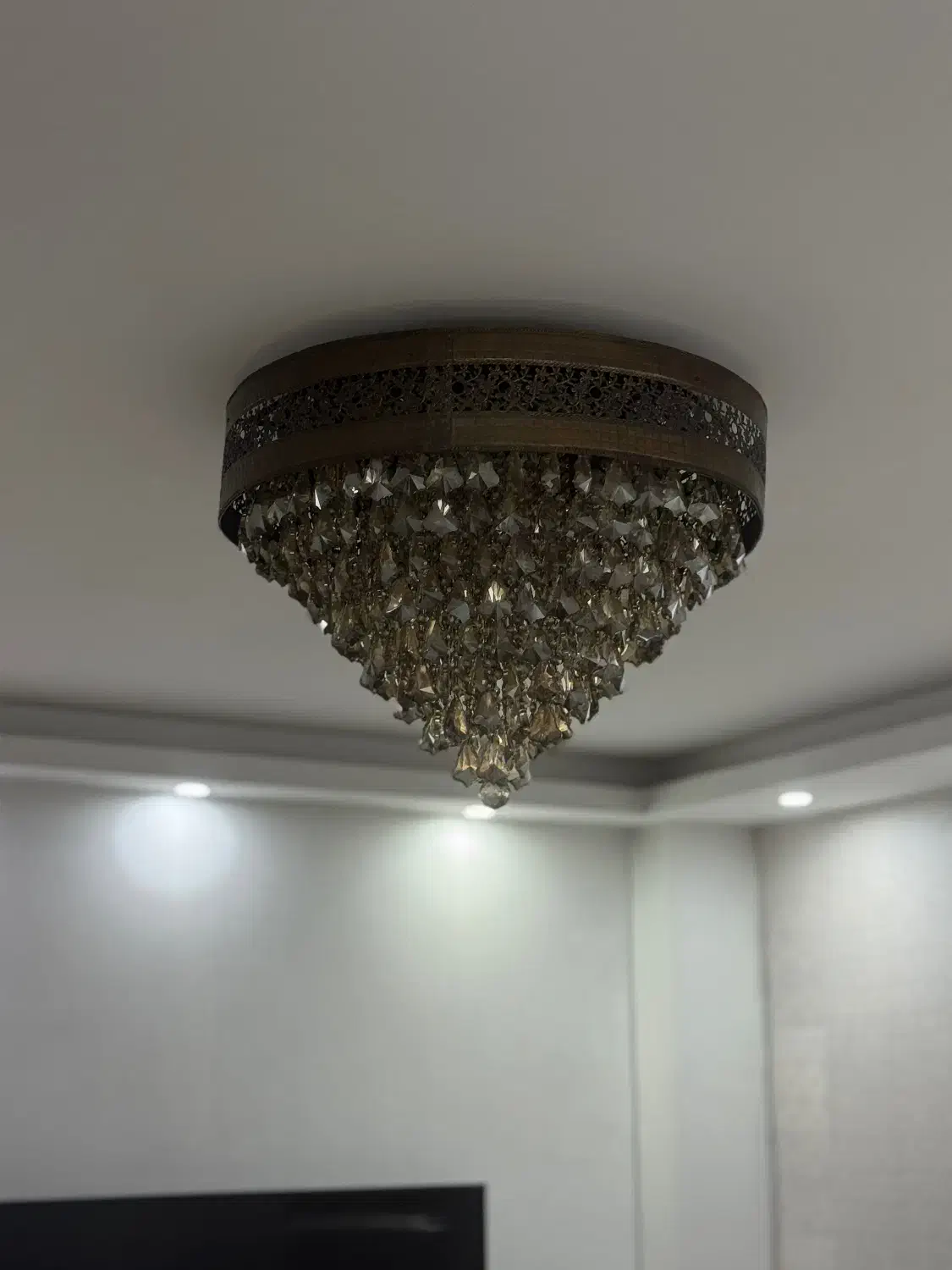 لوستر کریستالی|لوستر و چراغ آویز|تهران, سلسبیل جنوبی|دیوار