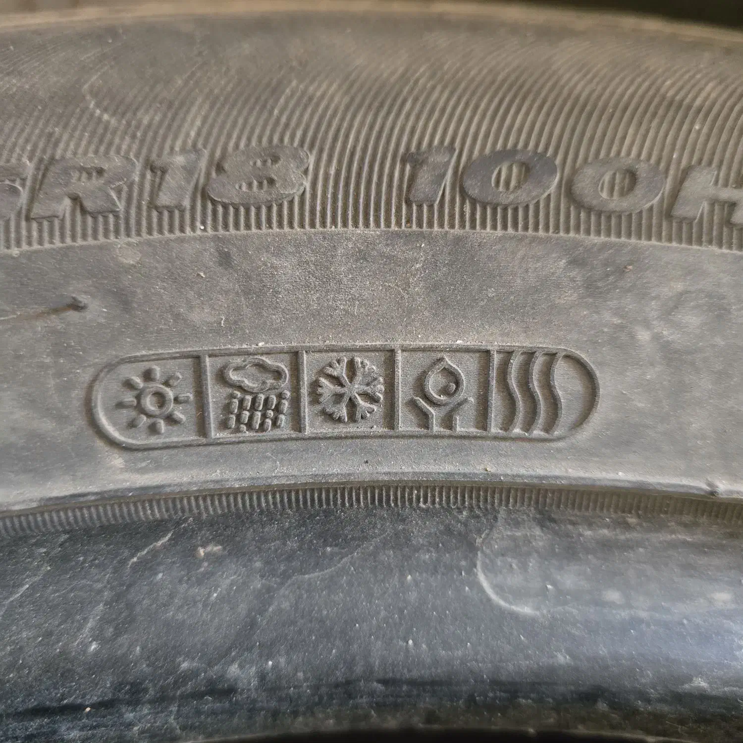 لاستیک ماشین هانکوک|قطعات یدکی و لوازم جانبی|علیآباد کتول, |دیوار