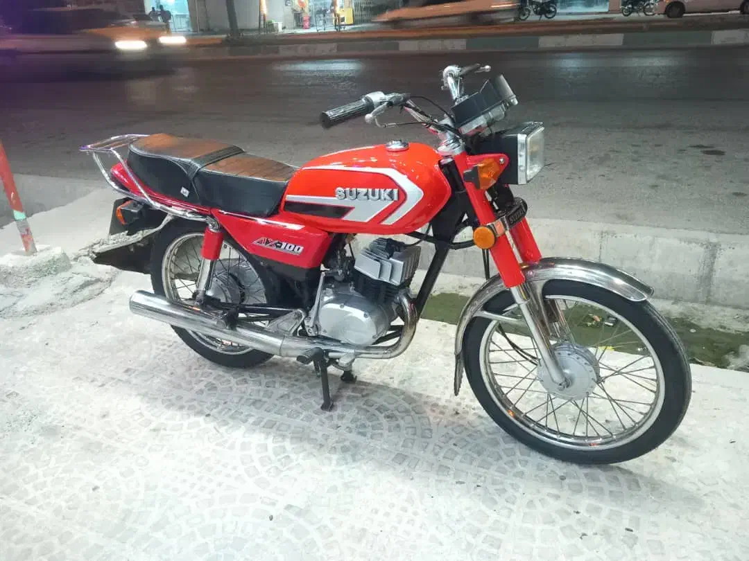 فروش موتور سیکلت سوزوکی|موتورسیکلت|کاکی, |دیوار
