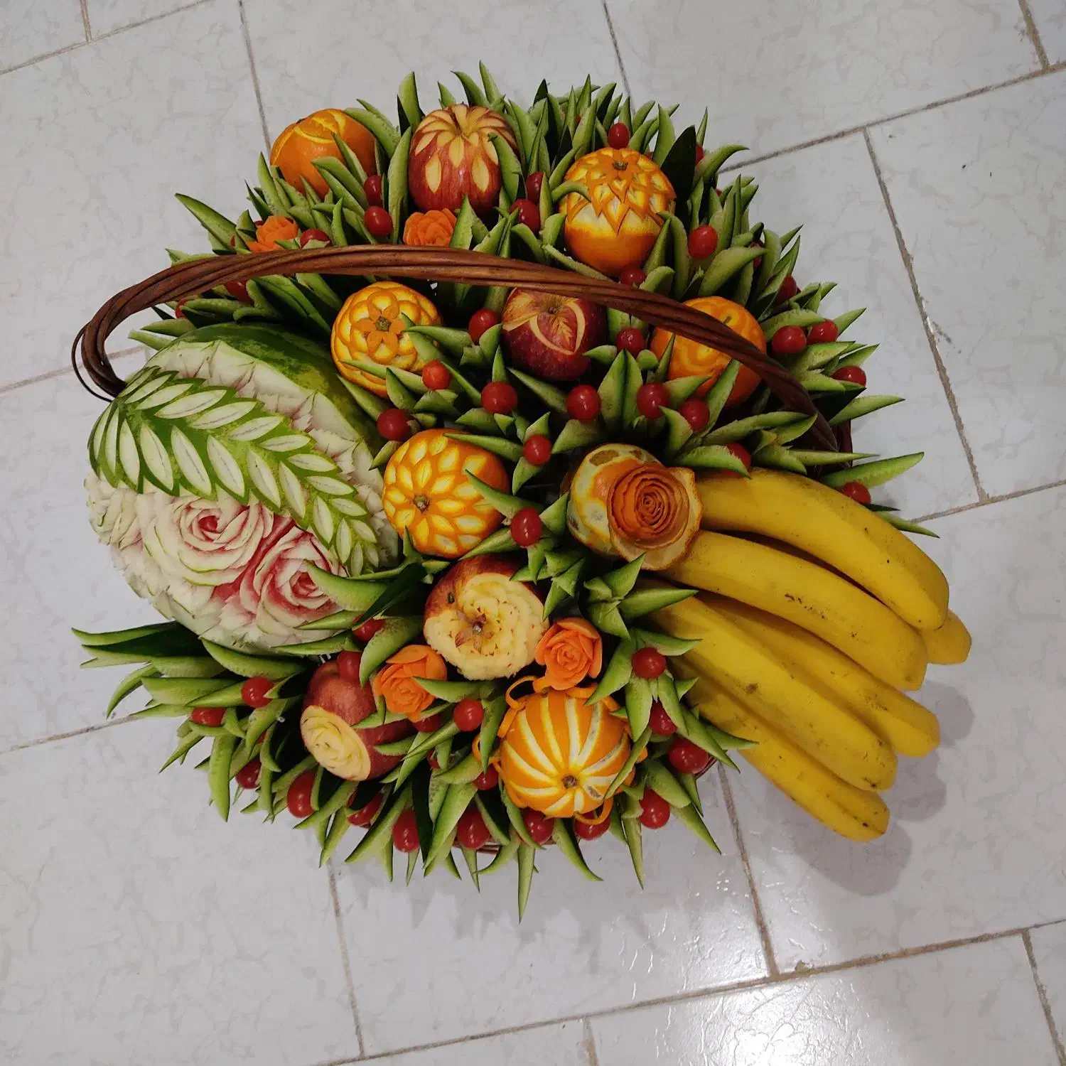 آموزش میوه ارایی وحکاکی تخصصی|خدمات آموزشی|یزد, |دیوار