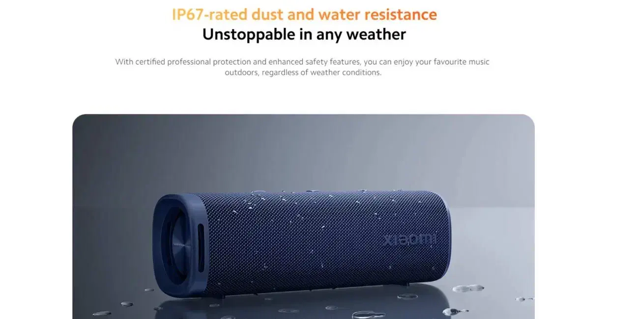 اسپیکر ضد آب شیائومی|پخش‌کننده همراه|سنقر, |دیوار