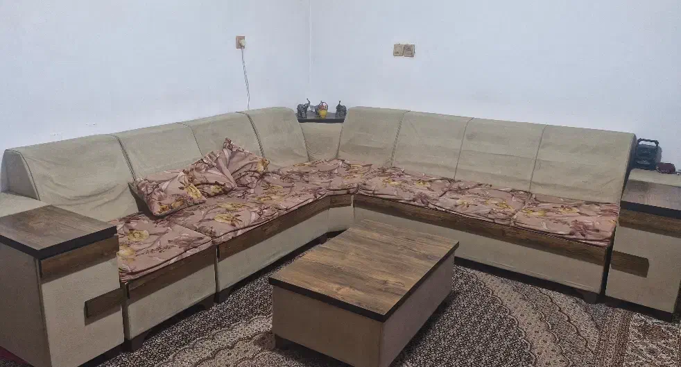 مبل راحتی هفت نفره|مبلمان خانگی و میز عسلی|ماهدشت, |دیوار