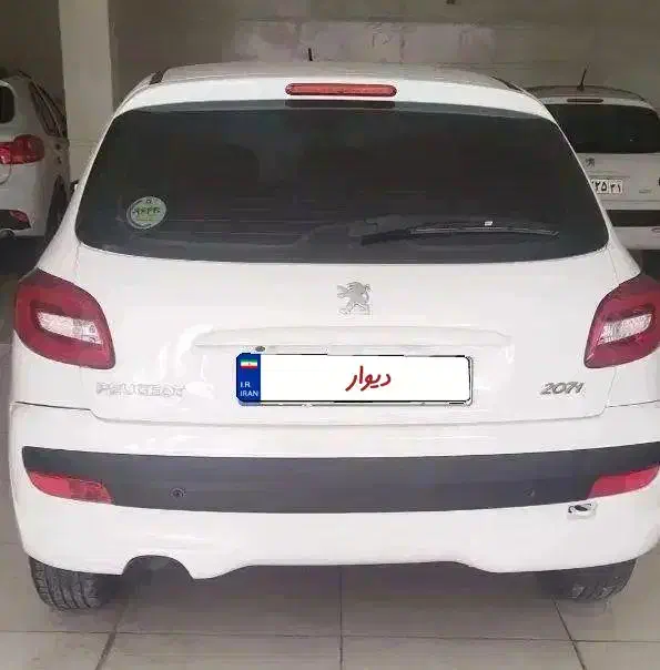 207tuf دنده ای سقف فلزی|خودرو سواری و وانت|بندر کنگان, |دیوار