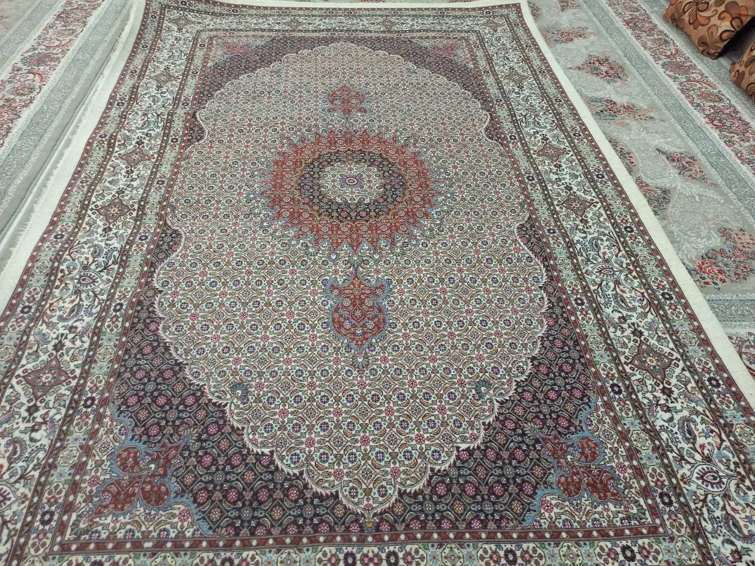 فرش دستبافت 6متری|فرش|بیرجند, |دیوار