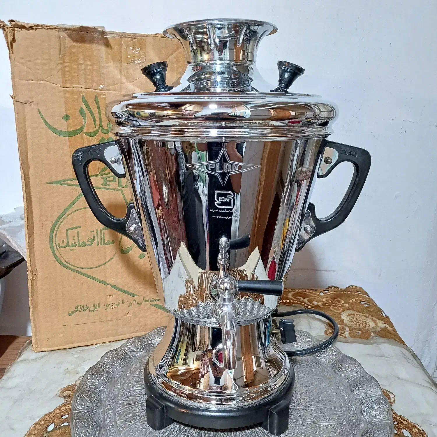 سماور برقی سماوربرقی پلان ۶ لیتری|سماور، چایساز، قهوهساز|تهران, هاشمی|دیوار