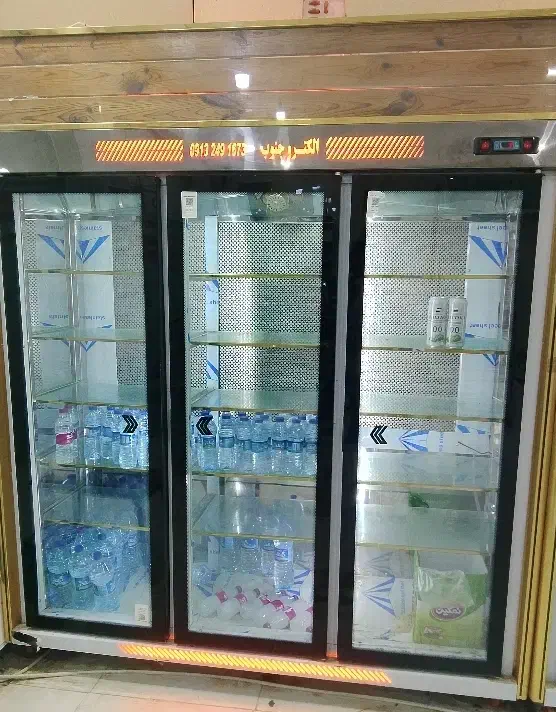 ۲عدد یخچال سه در سوپرمارکت به فروش می رسد|فروشگاه و مغازه|کهنوج, |دیوار