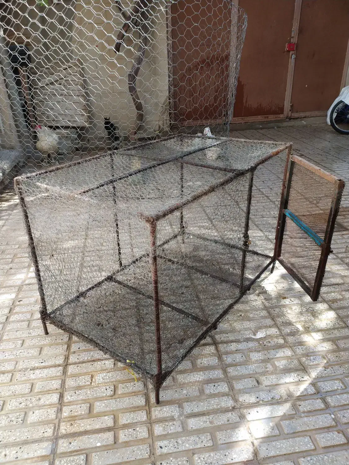 قفسهی میلگرد مرغ و خروس|لوازم جانبی حیوانات|کرمانشاه, |دیوار