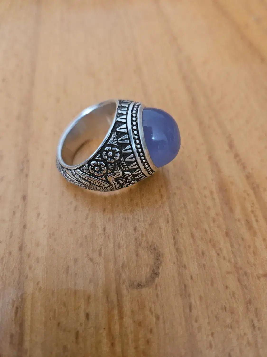 انگشتر نقره عقیق سوسنی|جواهرات|اصفهان, شهرک کوثر|دیوار