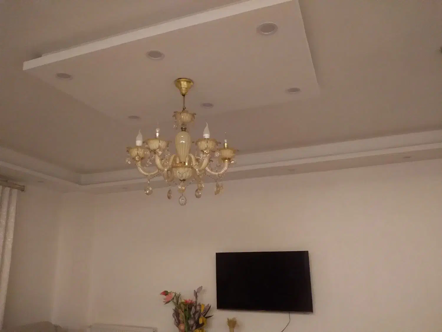 لوستر۶ شاخه اصلی|لوستر و چراغ آویز|رشت, اسماعیل آباد|دیوار