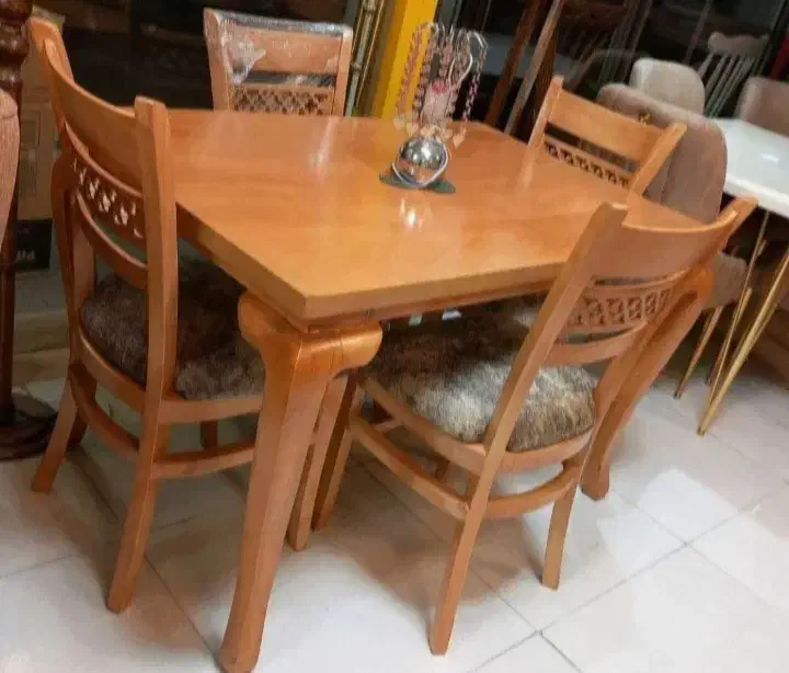 ترند میزناهارخوری سه تیرک منبتی|میز و صندلی غذاخوری|تهران, شهرک شریعتی|دیوار