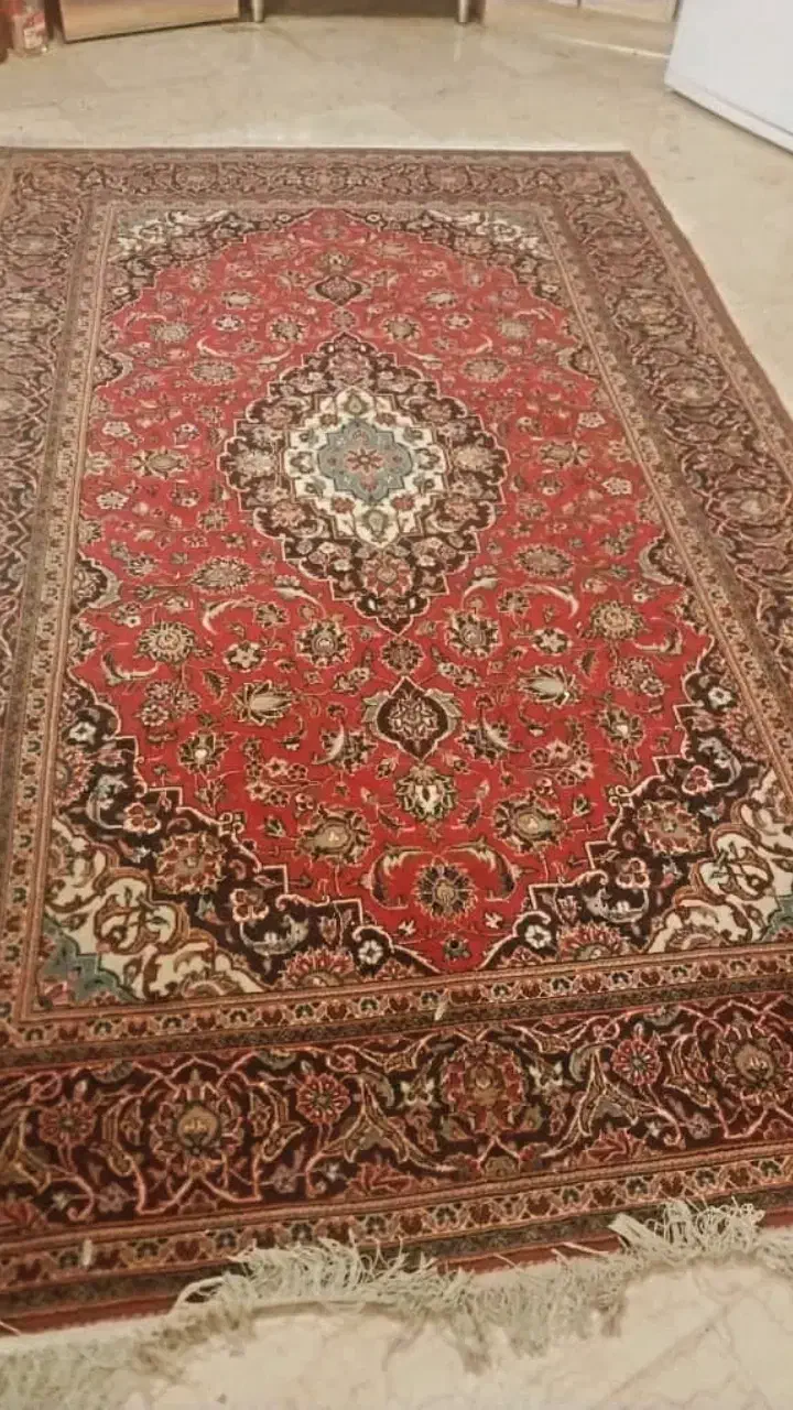 دو تخته فرش ۹ متری  دست باف لاکی سالم سالم|فرش|تهران, توحید|دیوار