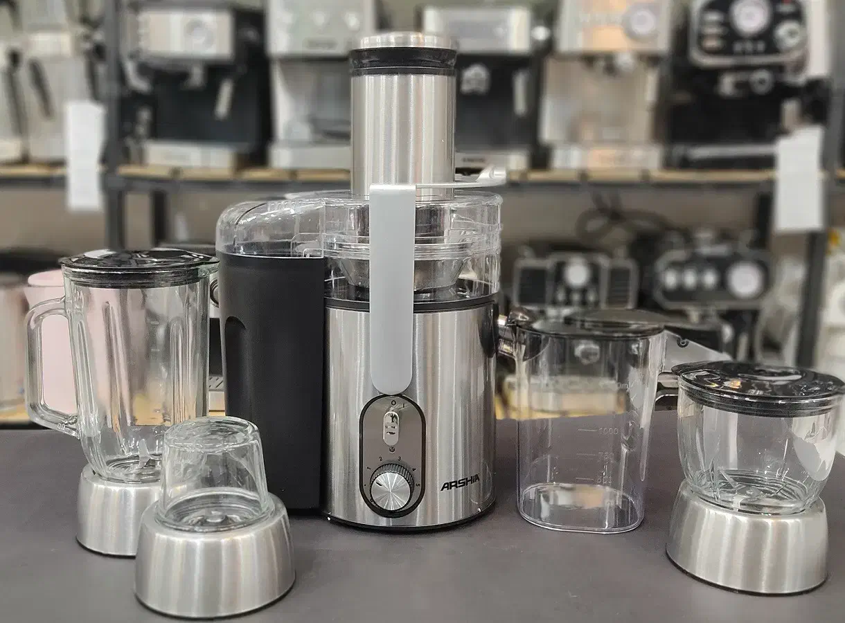 اقساطی/آبمیوه گیری 4 کاره ارشیا-مخلوط کن عرشیا|آبمیوه‌گیر و آب‌مرکبات‌گیر|مشهد, زیبا شهر|دیوار