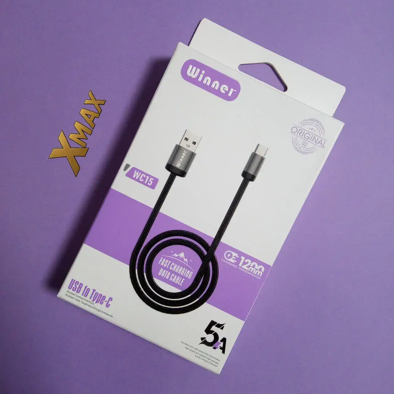 کابل شارژ تایپ سی USB به USB-C وینر مدل WC15|لوازم جانبی موبایل و تبلت|قم, علی آباد سعدگان|دیوار