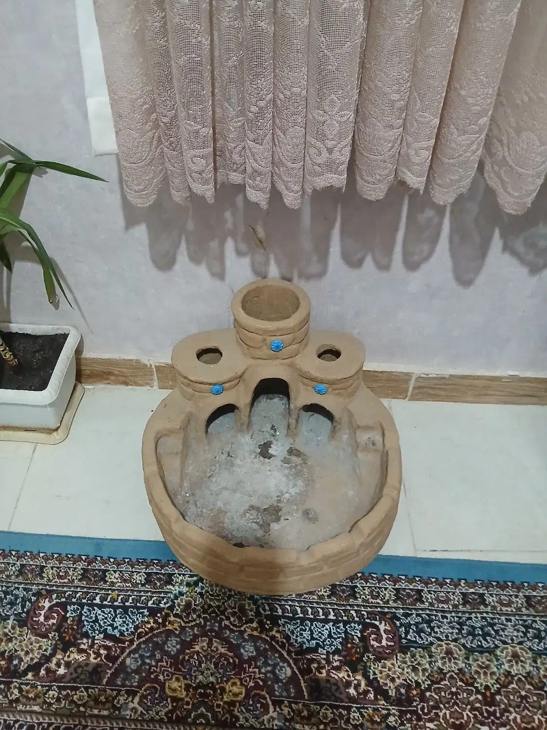 منقل  گلی|مجسمه، تندیس، ماکت|بروجرد, |دیوار