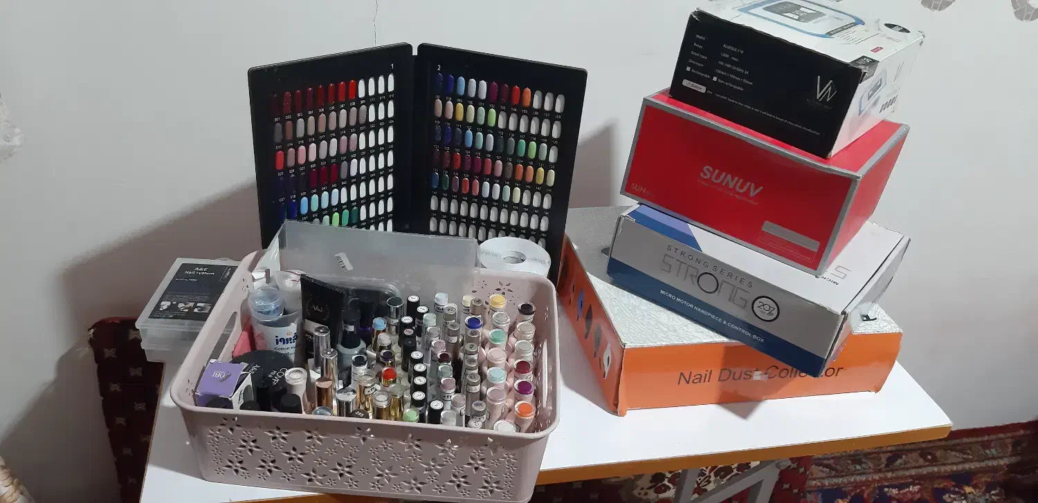 فروش وسایل ناخن|آرایشی، بهداشتی، درمانی|شاهرود, |دیوار