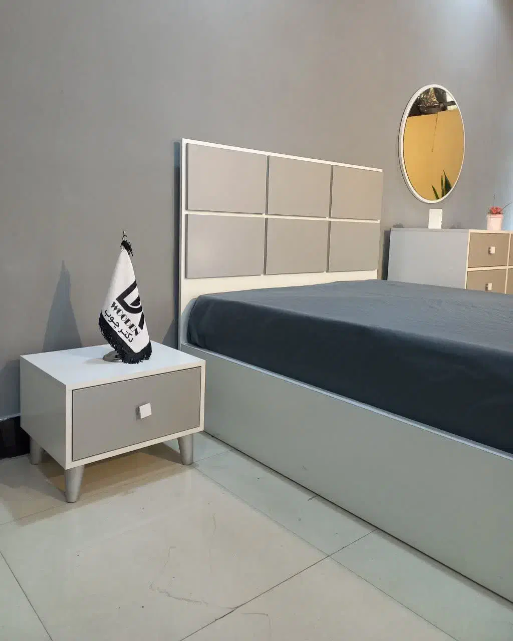 تخت یک و نیم نفره /سرویس خواب نوجوان دکتر چوب۹۰۲|تخت و سرویس خواب|مشهد, بهشت|دیوار