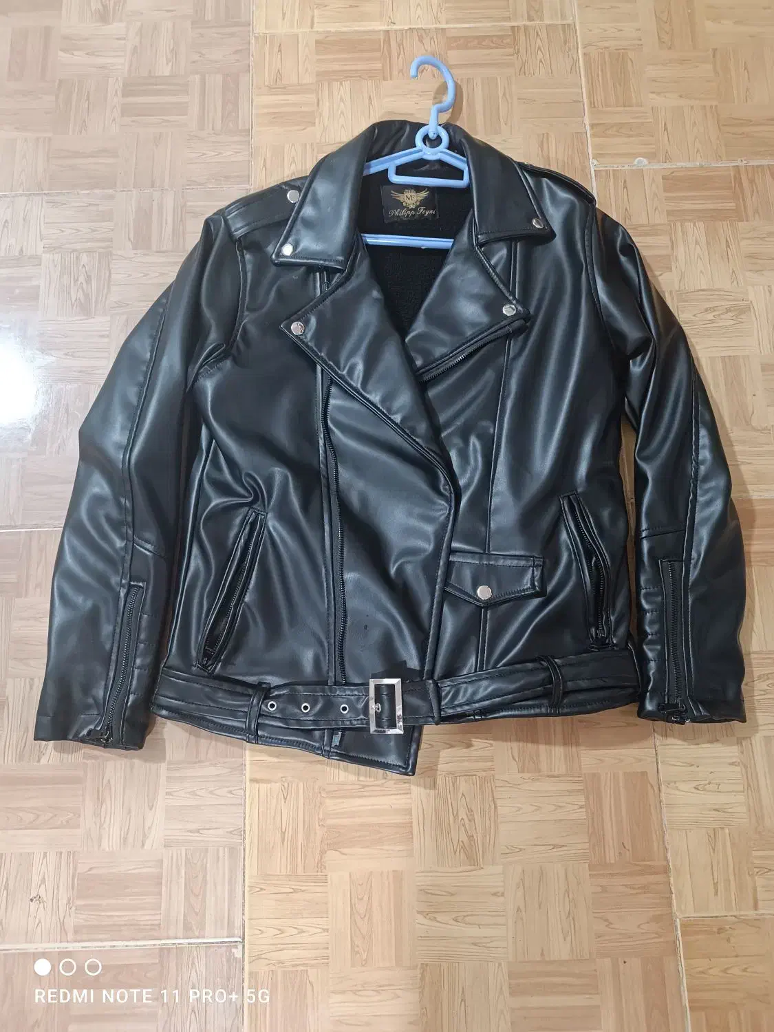 کاپشن چرم یقه کج وکاپشن لی|لباس|زابل, |دیوار