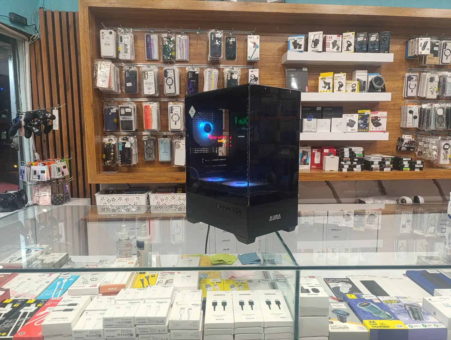 کیس گیم دیاس مدل AURA RGB|قطعات و لوازم جانبی رایانه|بجنورد, |دیوار