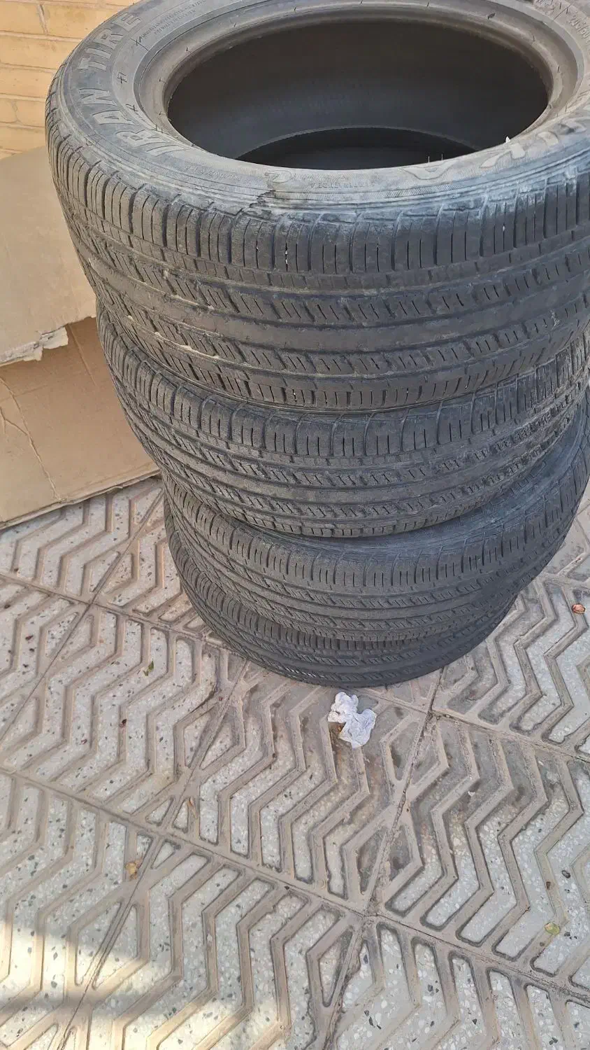 ۴ حلقه لاستیک 205x15|قطعات یدکی و لوازم جانبی|مهریز, |دیوار