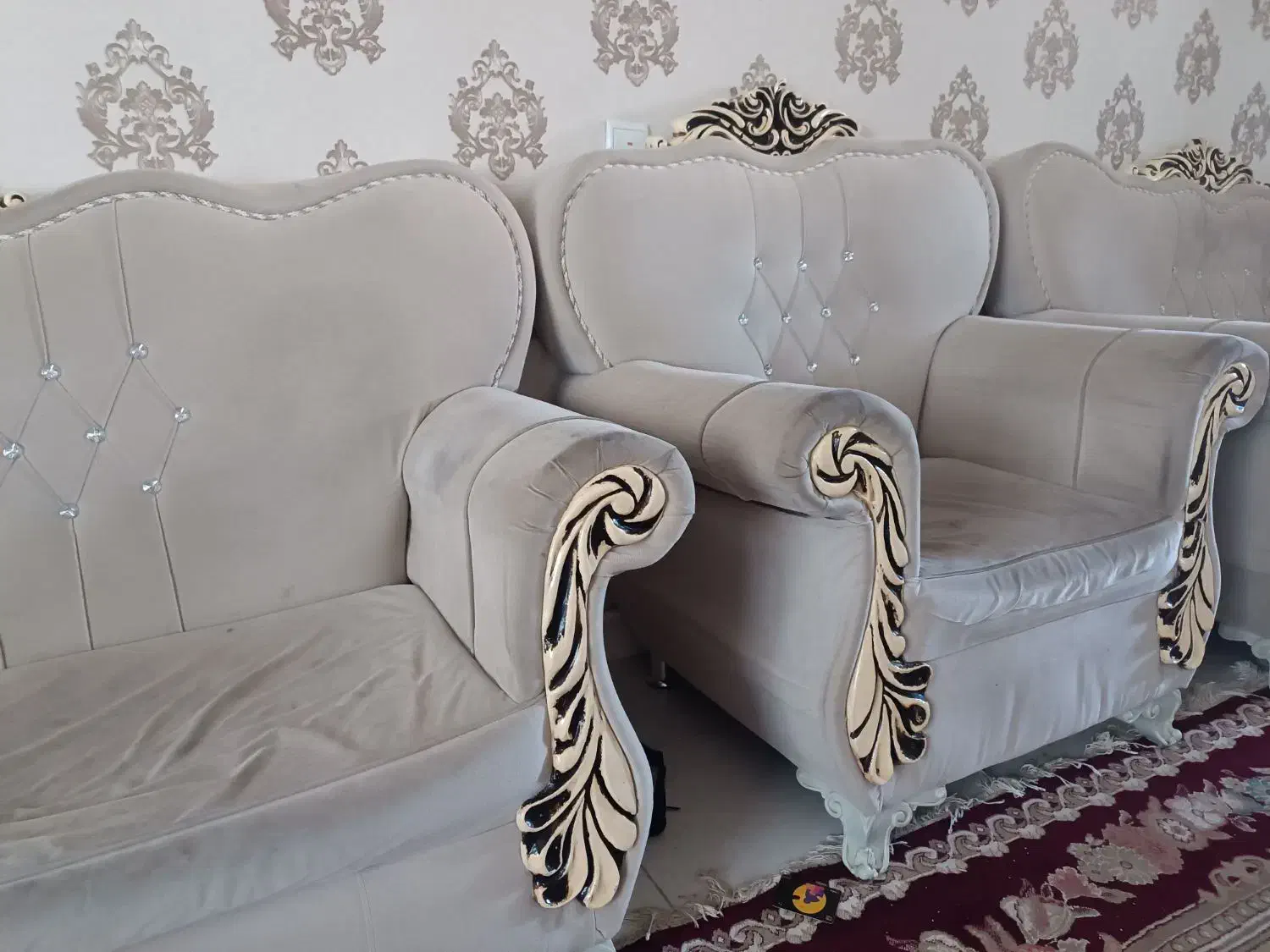 مبل راحتی هفت نفره|مبلمان خانگی و میز عسلی|مراغه, |دیوار