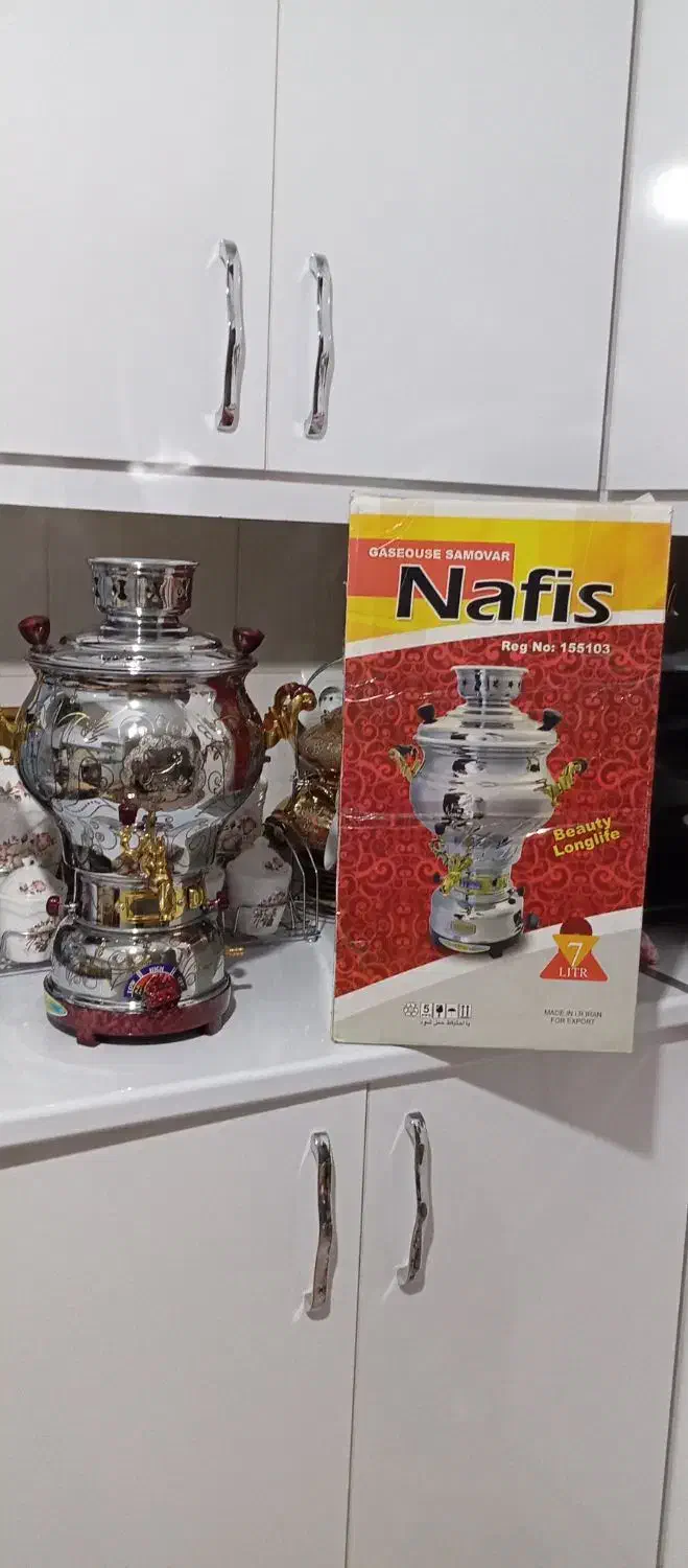 سماور 7 لیتری نفیس|سماور، چایساز، قهوهساز|سهند, |دیوار