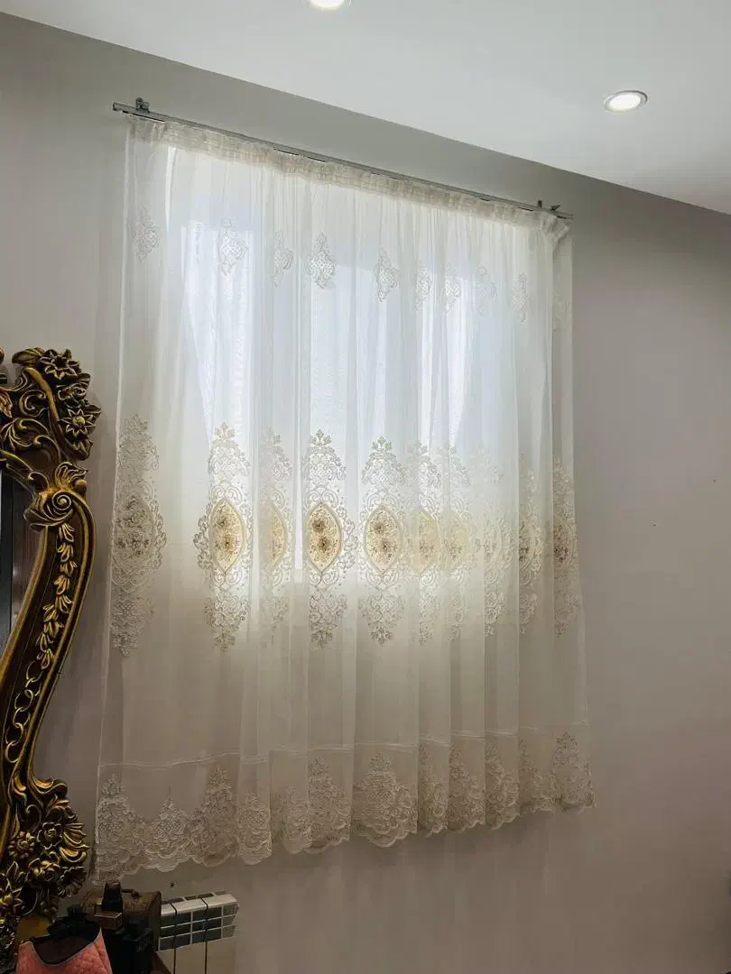 چهار عدد پرده هال،اتاق،پشت دری|پرده، رانر، رومیزی|سیرجان, |دیوار