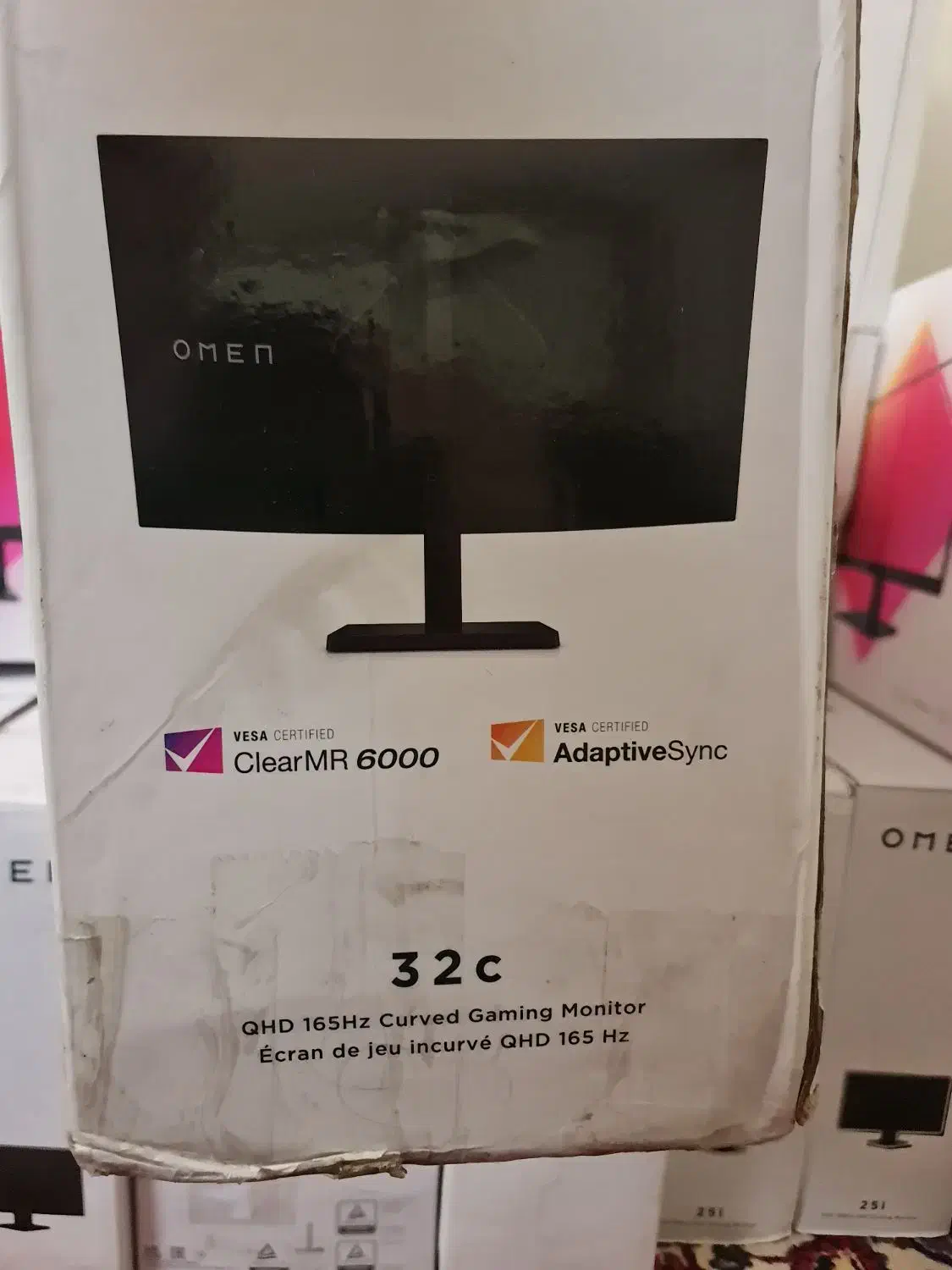مانیتور حرفه ای و محدب مخصوص گیم HP OMEN 32C 165Hz|قطعات و لوازم جانبی رایانه|تهران, آرژانتین|دیوار