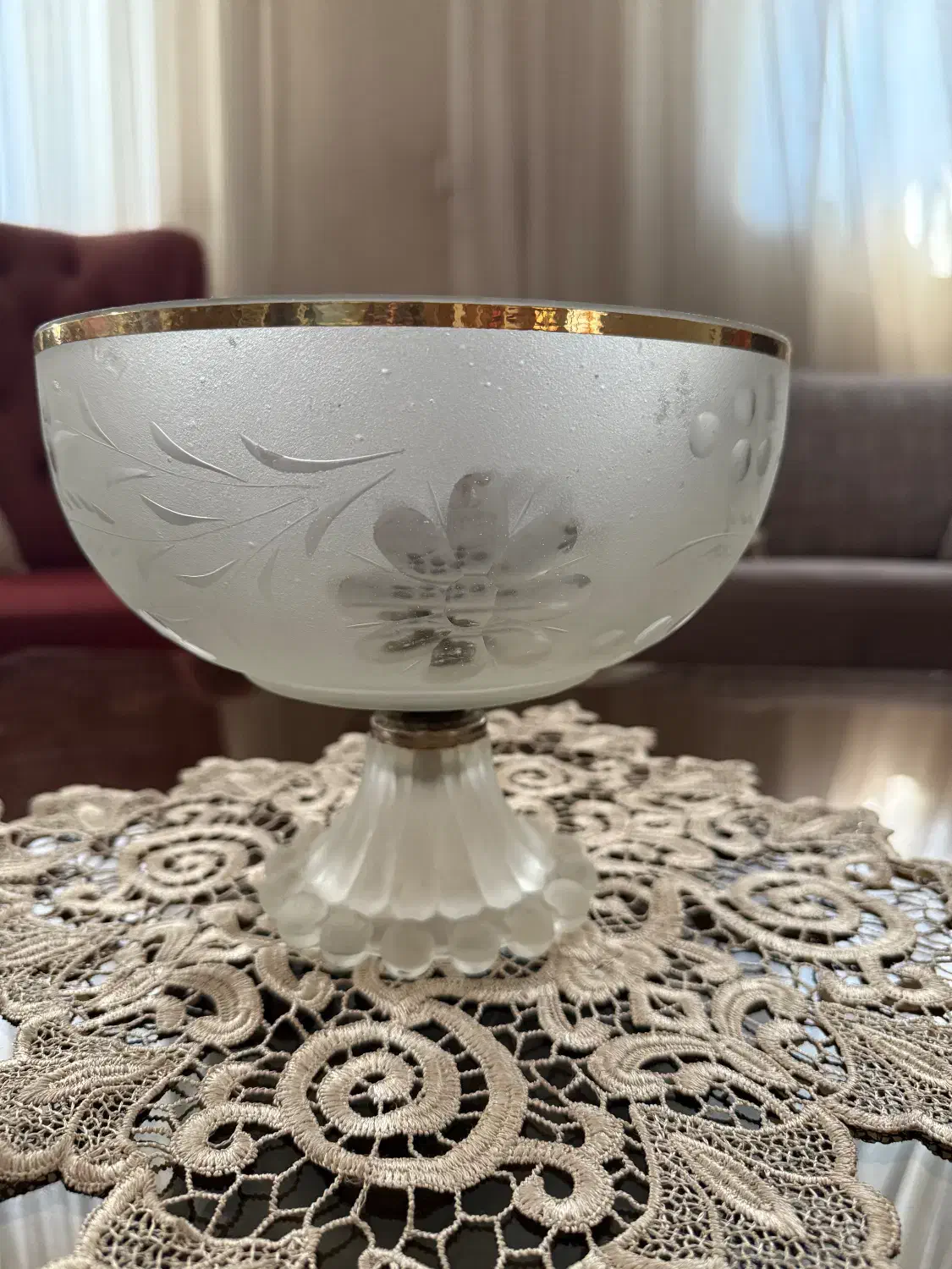 کاسه سالاد یا میوه خوری مات ‌طرح دار|ظروف سرو و پذیرایی|مشهد, سجاد شهر|دیوار