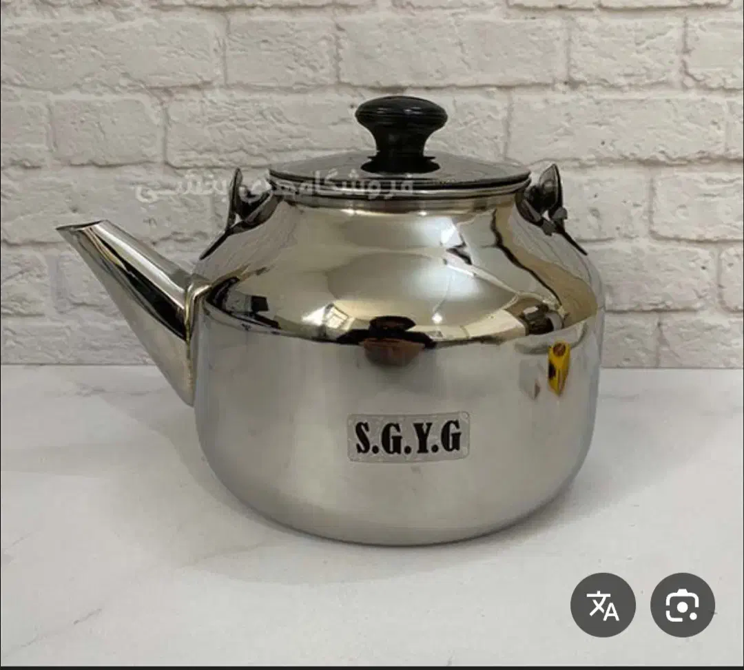 کتری استیل  ۴لیتری قیمت مناسب نو|قوری، کتری، قهوه‌ساز دستی|تهران, کن|دیوار