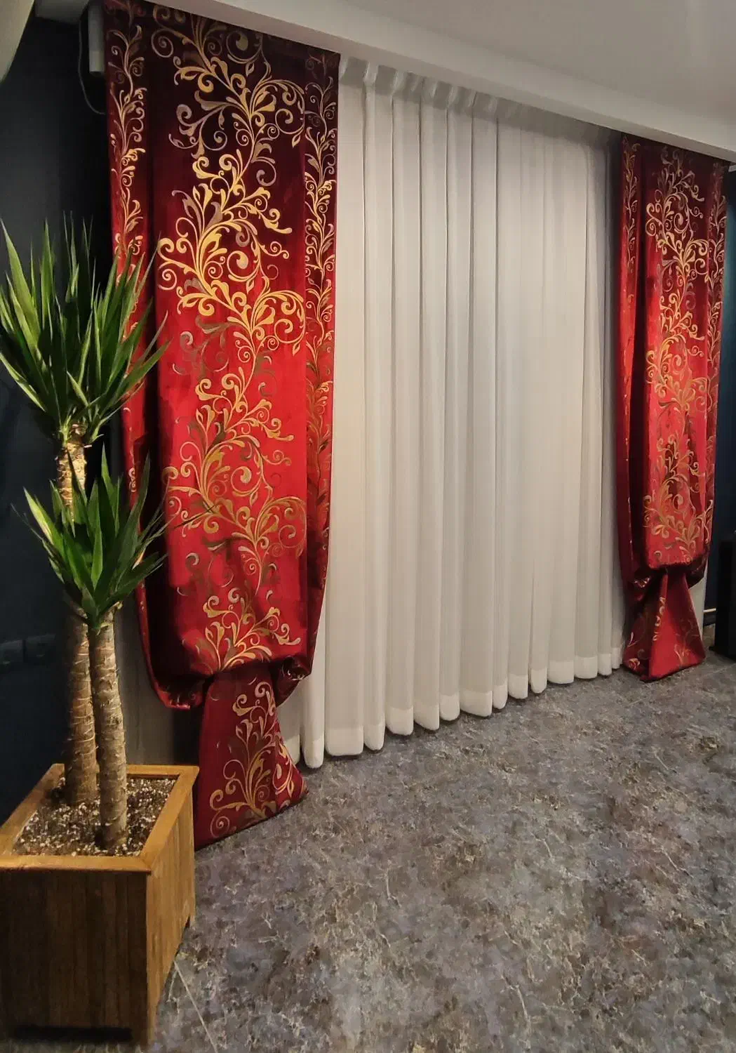 پرده مینیمال ، پلیسه|پرده، رانر، رومیزی|شیراز, فخرآباد (دروازه کازرون)|دیوار