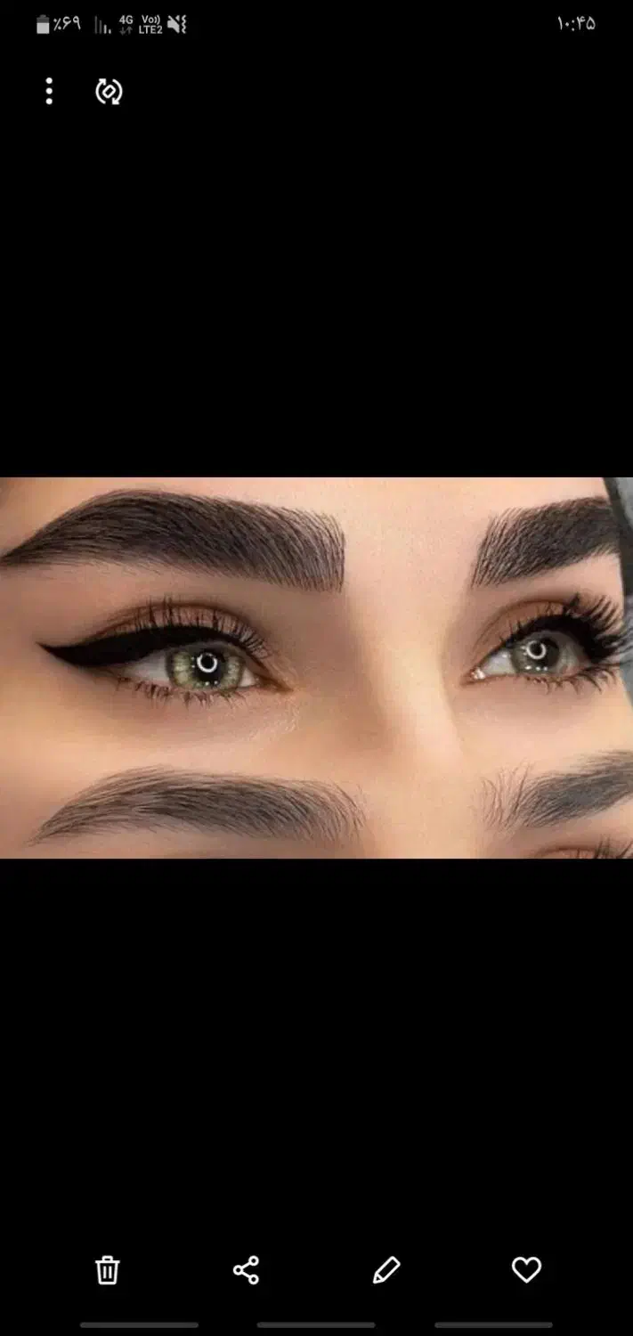 فیبروز ابرو ( نچرال)|خدمات آرایشگری و زیبایی|صفادشت, |دیوار
